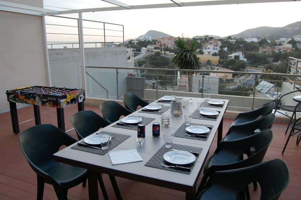 Moderne leilighet med havutsikt til leie i Alicante, El Campello