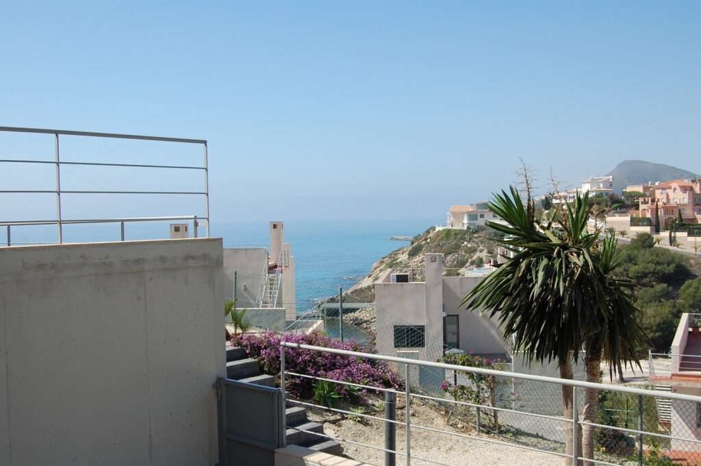 Moderne leilighet med havutsikt til leie i Alicante, El Campello