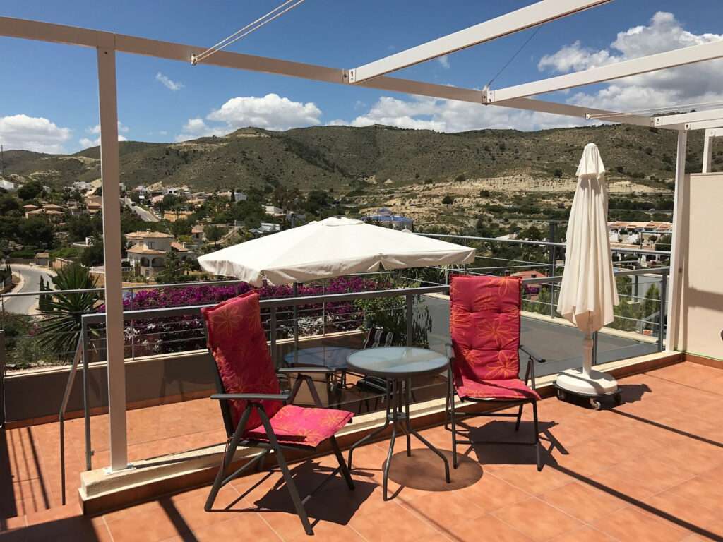 Moderne leilighet med havutsikt til leie i Alicante, El Campello