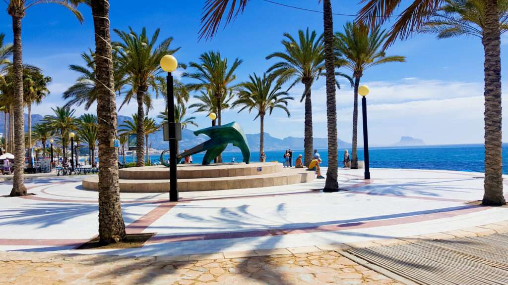 Flott 2 soveroms leilighet i Bulevard de los Musicos i Albir